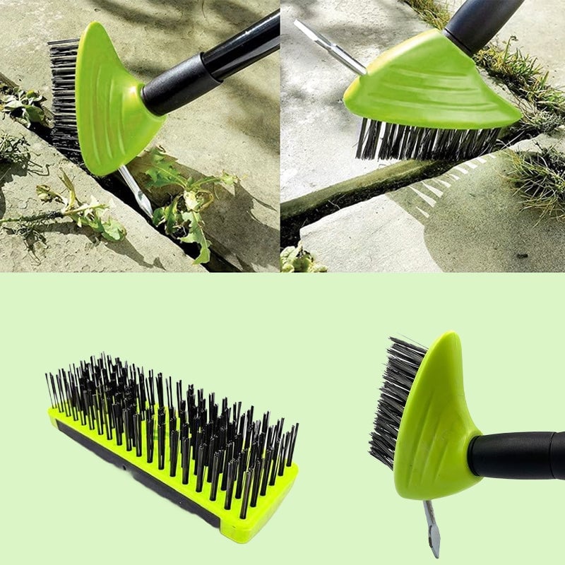 3-in-1 Vielseitiges Unkrautbürsten-Set