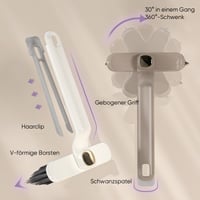 Multifunktionale rotierende Fugenreinigungsbürste