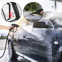 Hochdruck-Wasserpistole mit Düsen für die Autowäsche