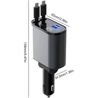 4 in 1 intrekbare autolader