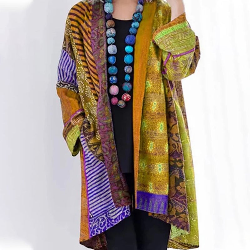 Katoenen trui kruljack met lange mouwen