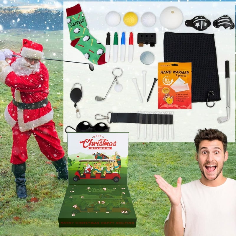 Golf-Adventskalender Überraschungsbox