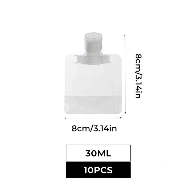 Portable Travel Fluid Dispensing Packing Bag