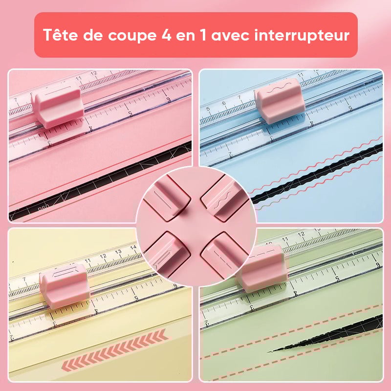 Coupe-papier 4 en 1