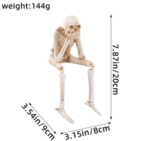 Creative Skeleton Skull Decor