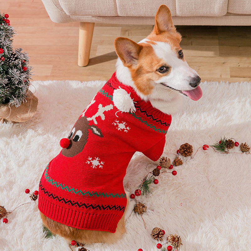 Vêtements Chauds de Noël pour Animaux de Compagnie