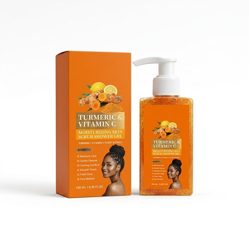 Turmeric Vitamin C Scrub Body Wash