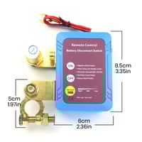 High-Current Smart Battery Disconnect Switch