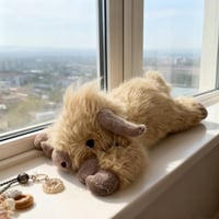 Highland Cow Plush Toy