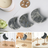 Moon Crystal on Stand