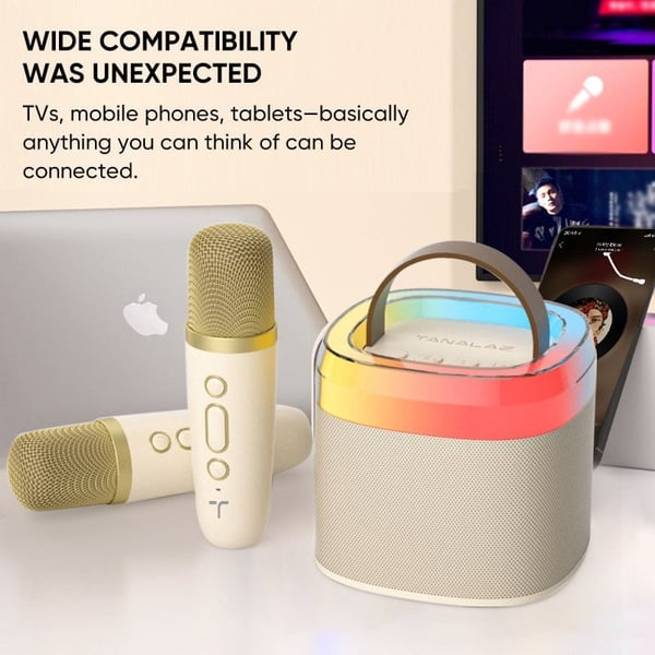 Wireless Karaoke Speaker with Microphone