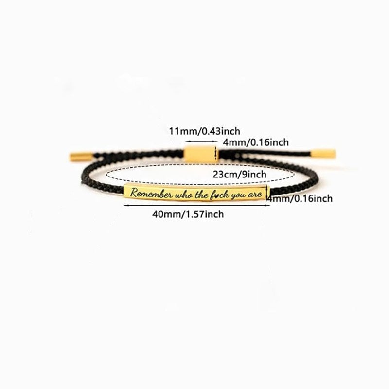 Engraved Inspire Bracelet