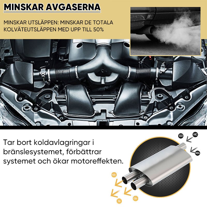 Motor katalysator rengöringsmedel