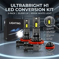 Sakerplus® Led Headlight Bulb High Brightness 2Pack