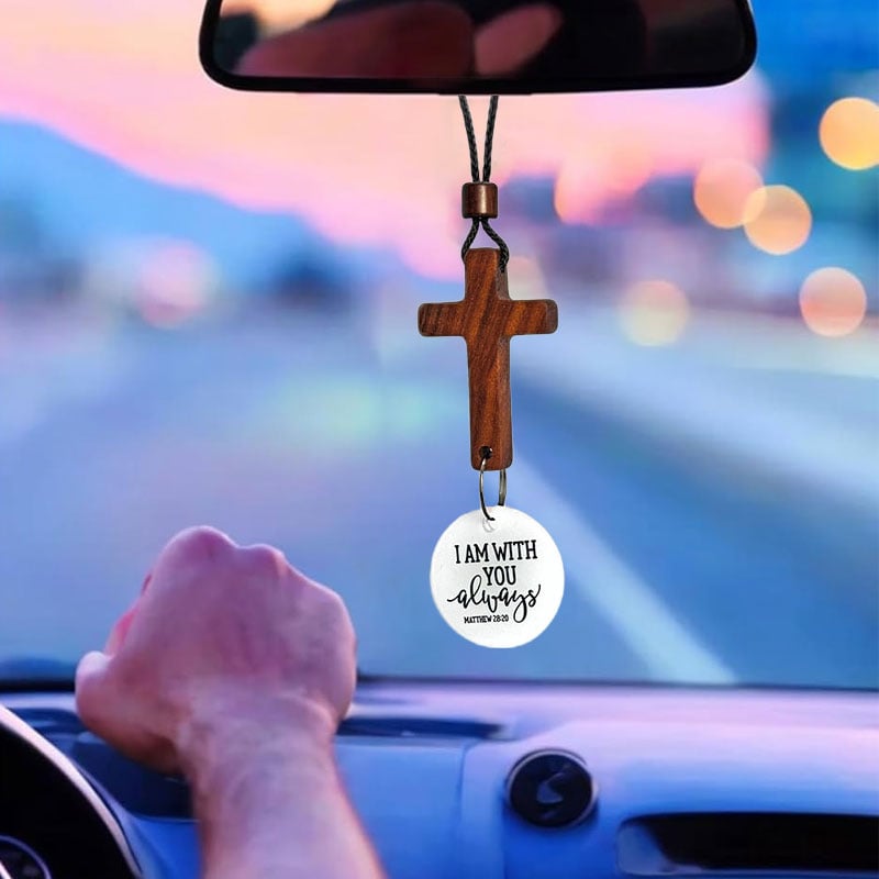 Rearview Hanging Cross Ornament