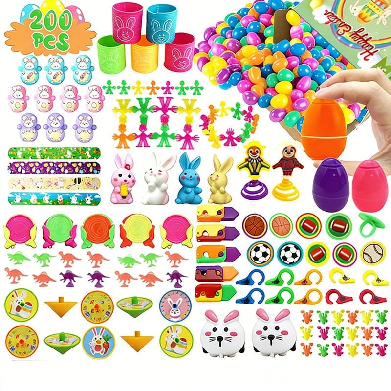 Easter Eggs With Toys For Kids