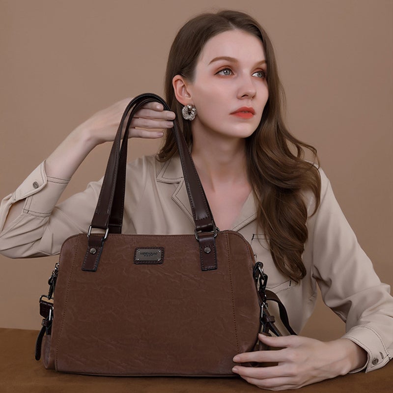 Damen Elegante Umhängetasche mit großem Fassungsvermögen