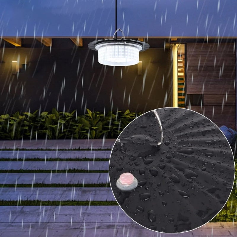 Solar Pendant Light Indoor Outdoor