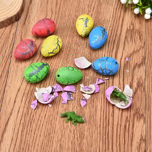 Magisk klekking Dyrking av dinosaur egg