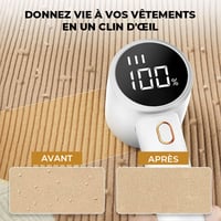 Éliminateur de peluches électrique