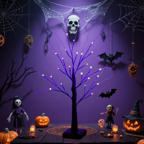 Lichterketten für Halloween-Partys