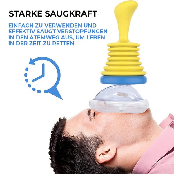 Vitalkapazitätstrainer + Erstickungsschutz