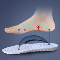 Weiche elastische atmungsaktive Schuh-Einlegesohlen