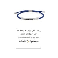 Braided Adjustable Inspire Bracelet