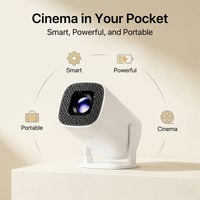 Sakerplus® Smart Rotatable Portable Mini Projector