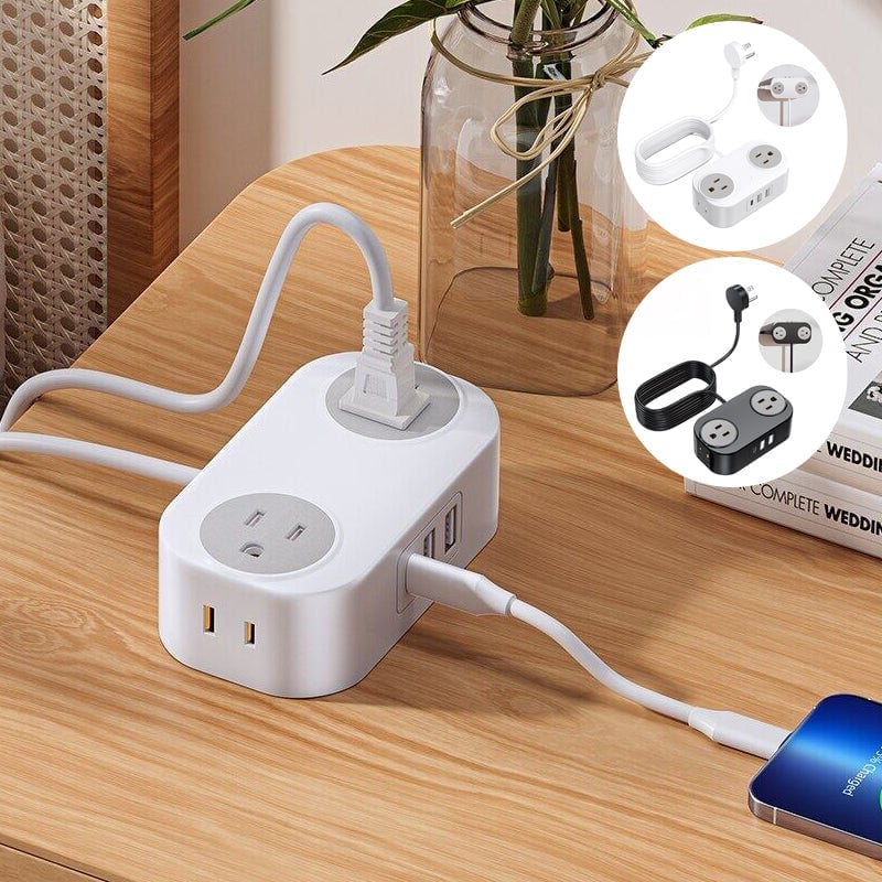 Travel Power Strip with USB