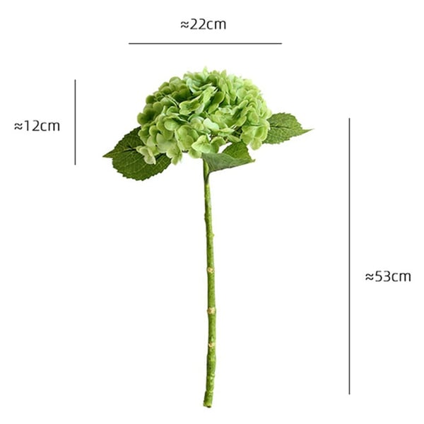 Utendørs kunstige hortensiaer