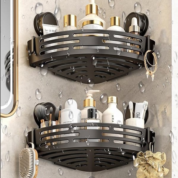 🚿Triangle Suction Cup Shower Caddy