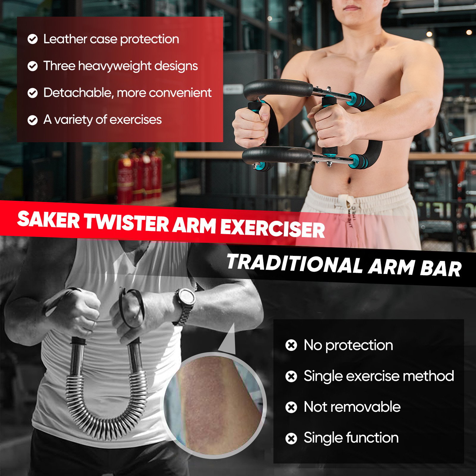 SAKER® Twister Arm Trainer