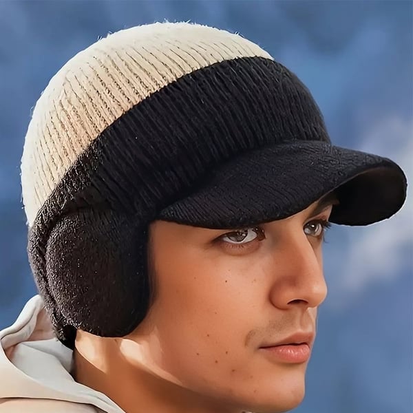 Windproof Thermal Cap with Visor