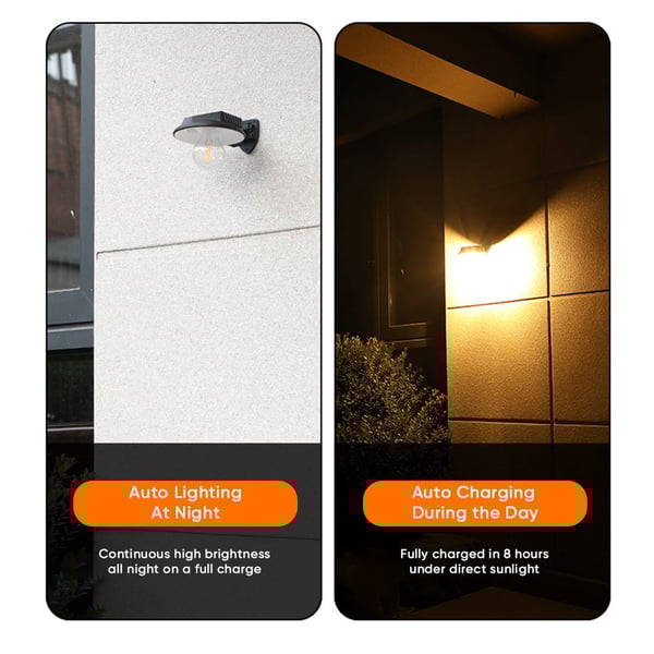 Sakerplus Solar Pendant Light with Motion Sensor