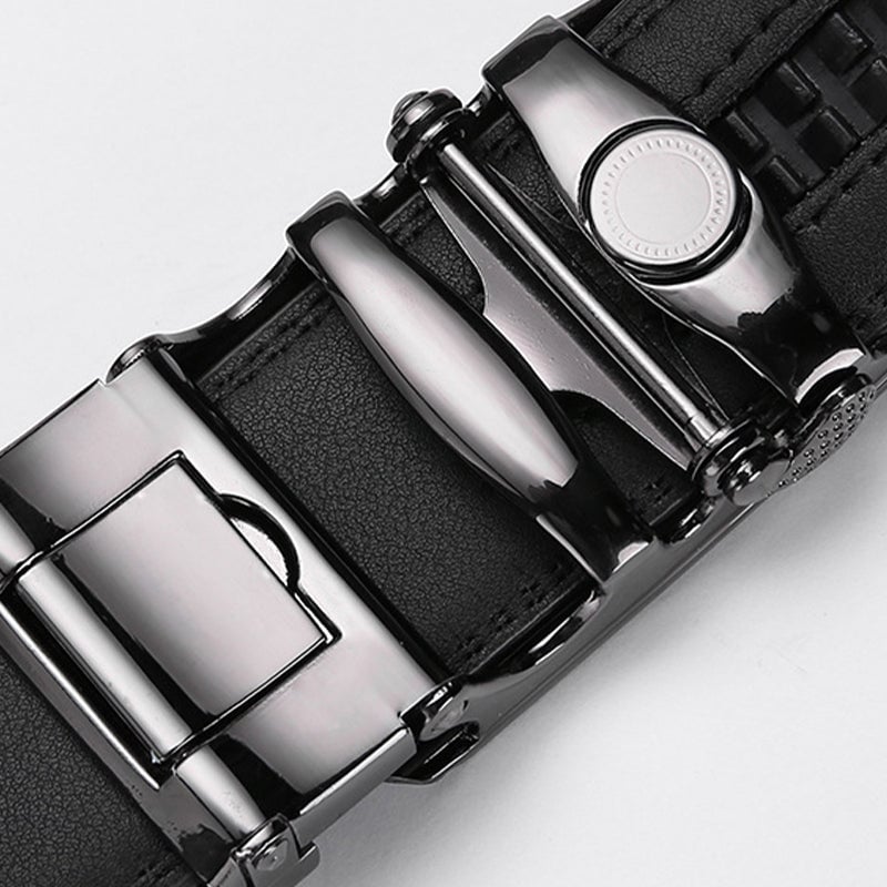 Men’s Automatic Buckle Leather Belt