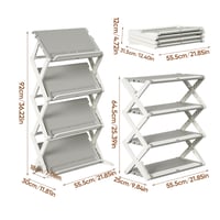 4-Tier Shoe Rack