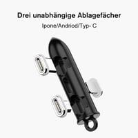 Aufbewahrungsbox für magnetische Datenkabelköpfe