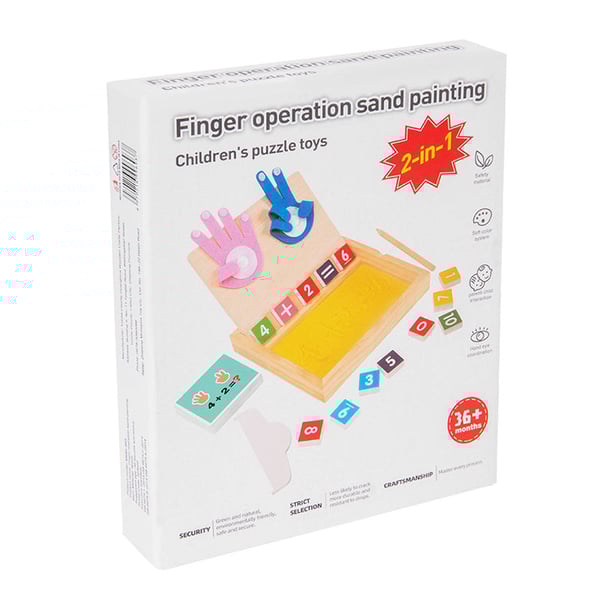 2-in-1 Sand Drawing & Educational Set