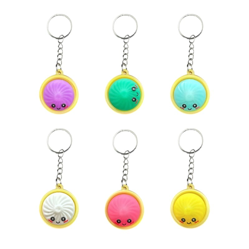 Cute Mini Dumpling Keychain🍴
