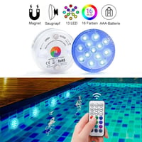 🎉2023 Heißer Verkauf ✨LED-Tauchlicht mit Fernbedienung für den Pool