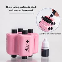 4-in-1 Math Practice Roller Stamp Set