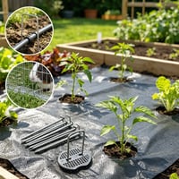 U-Shaped Ground Stake Set