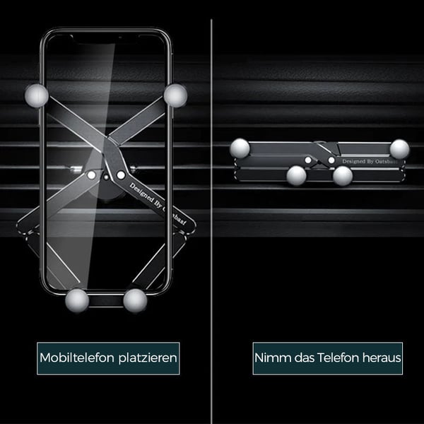 Porta smartphone da auto deformabile