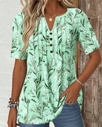 Bluse Fresh V-Ausschnitt