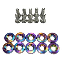 JDM Nickel Plated Bolt Washer Kit