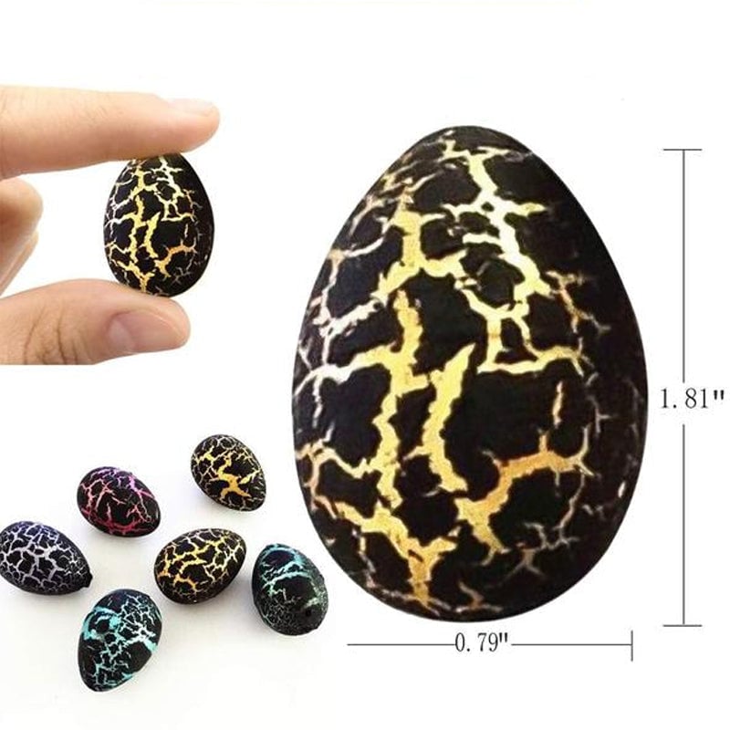 Oeufs de dinosaure en pleine croissance à éclosion magique de Pâques (60 pièces)