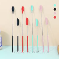 Mini spatola telescopica in silicone