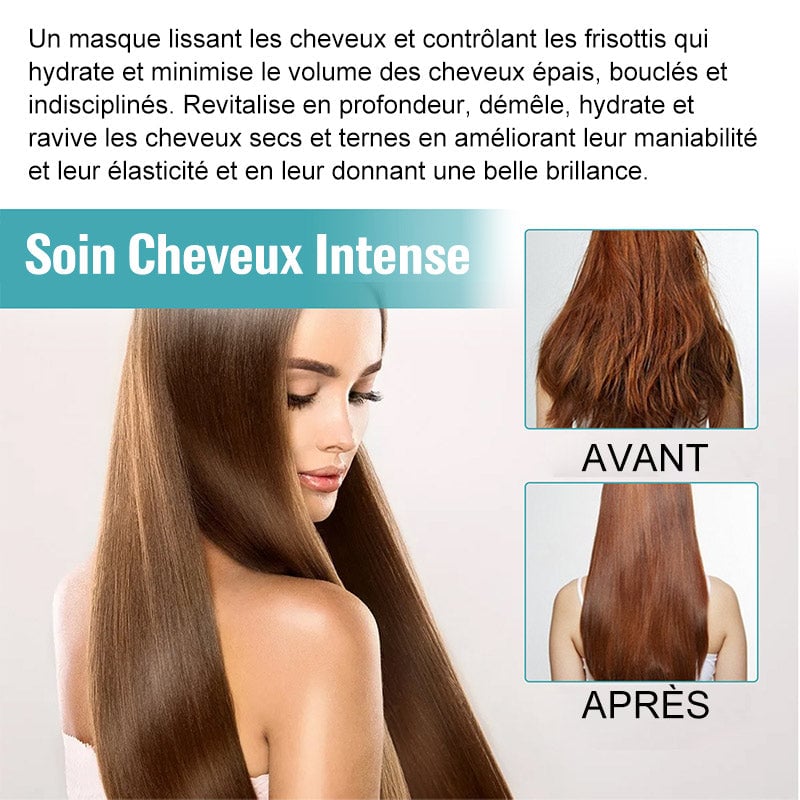 Crème lissante pour cheveux Silk & Gloss