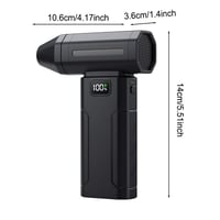 Ultra-Powerful 150,000 RPM Portable Turbo Fan